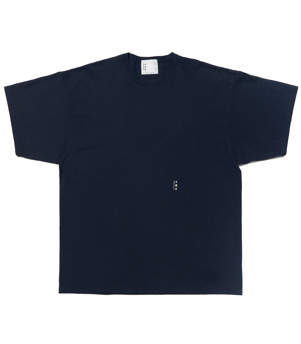 Load image into Gallery viewer, 24S/S Round Body T-shirt  NAVY
