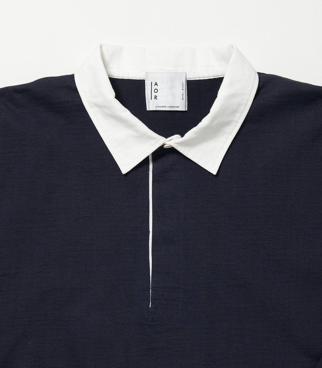Load image into Gallery viewer, L/S Rugby Shirt NAVY
