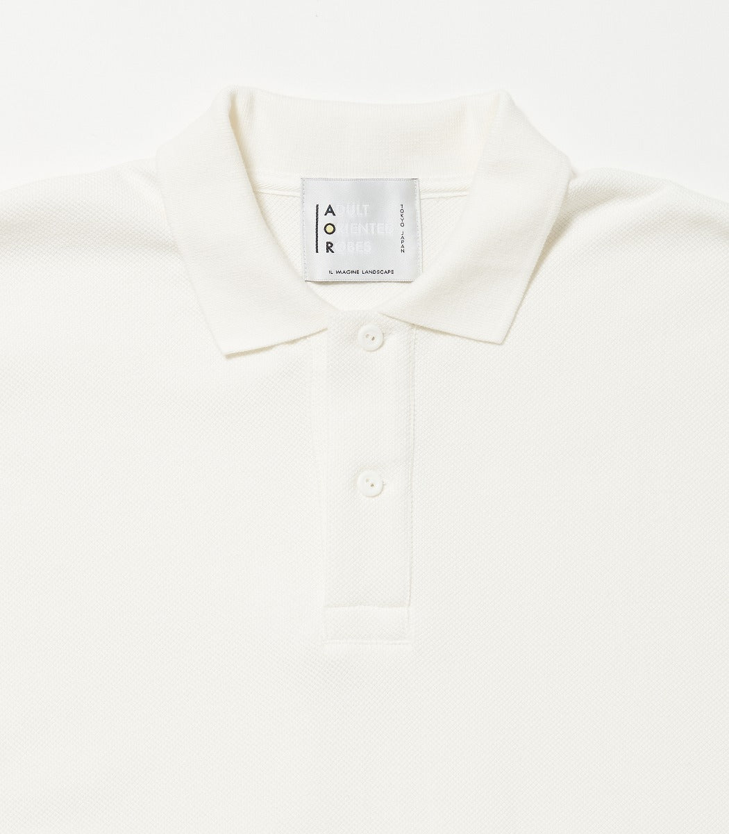Load image into Gallery viewer, L/S Polo shirt White
