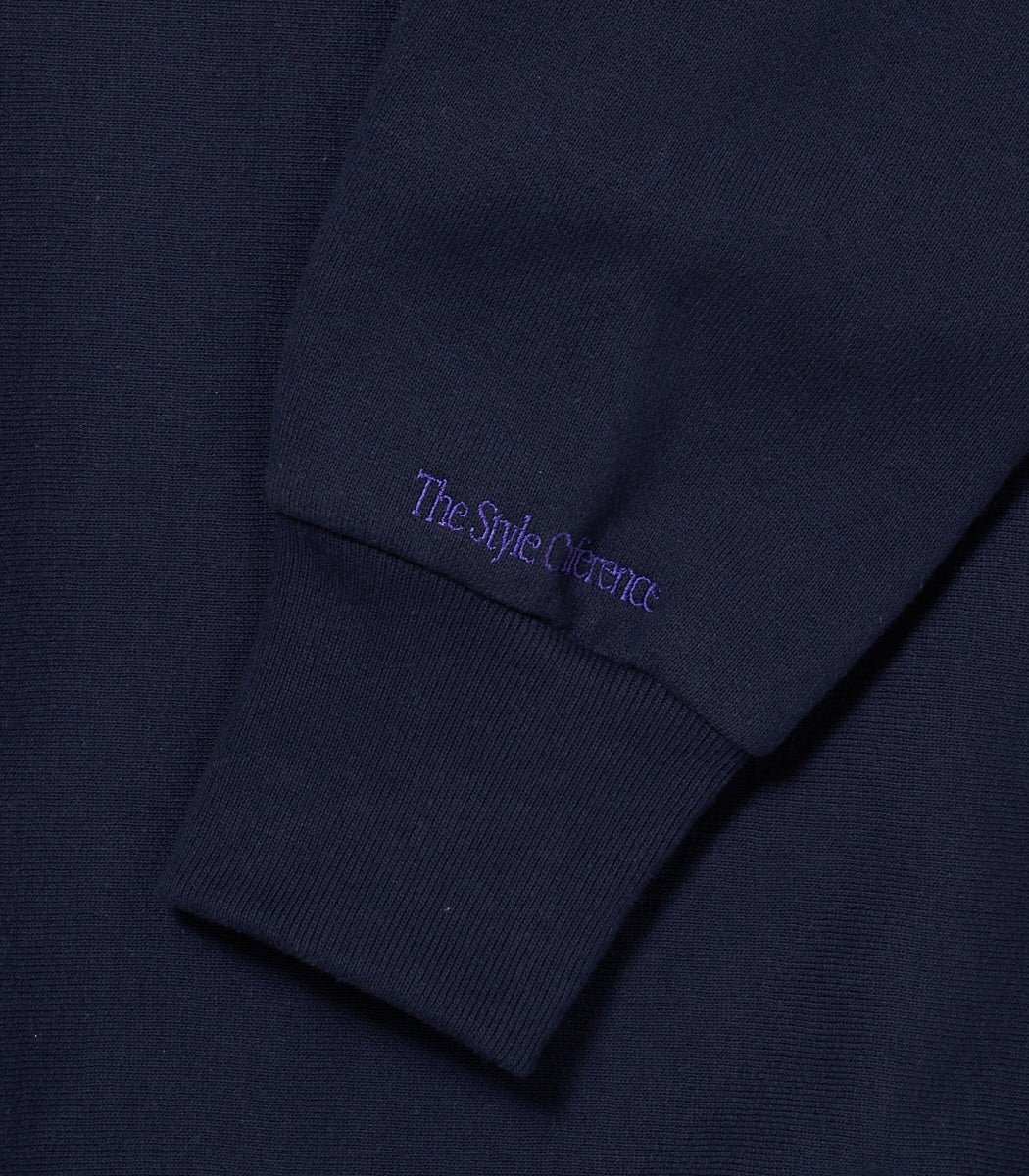 画像をギャラリービューアに読み込む, Heavy Weight Crew Neck Sweatshirt Navy
