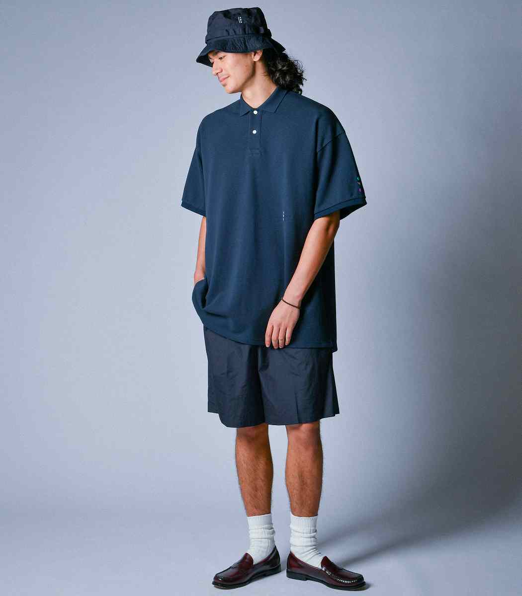 Load image into Gallery viewer, S/S Polo shirt Navy
