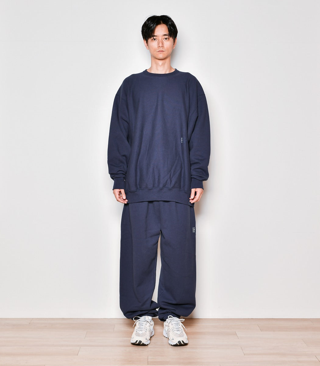画像をギャラリービューアに読み込む, Heavy Weight Crew Neck Sweatshirt Navy
