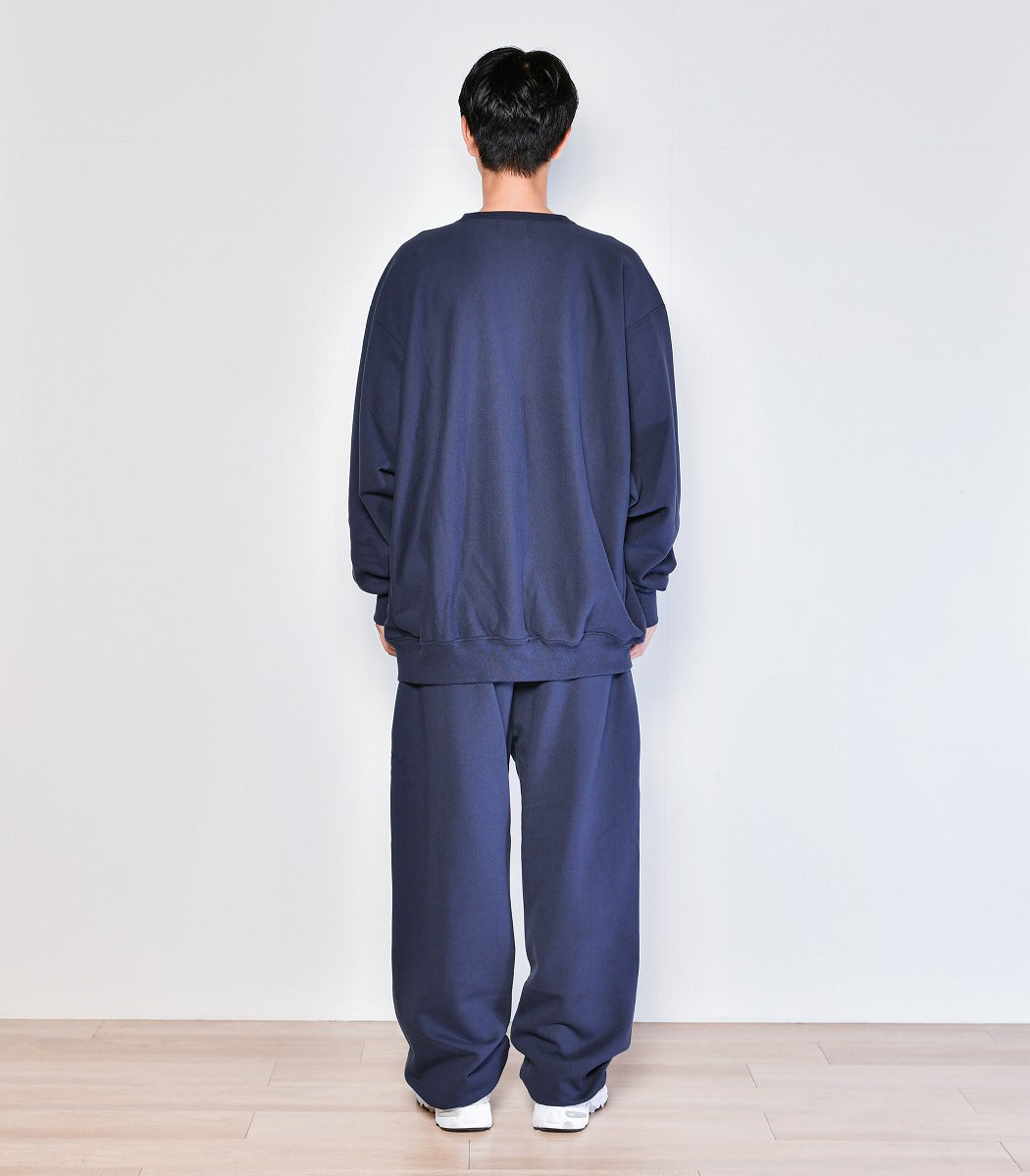 画像をギャラリービューアに読み込む, Heavy Weight Crew Neck Sweatshirt Navy
