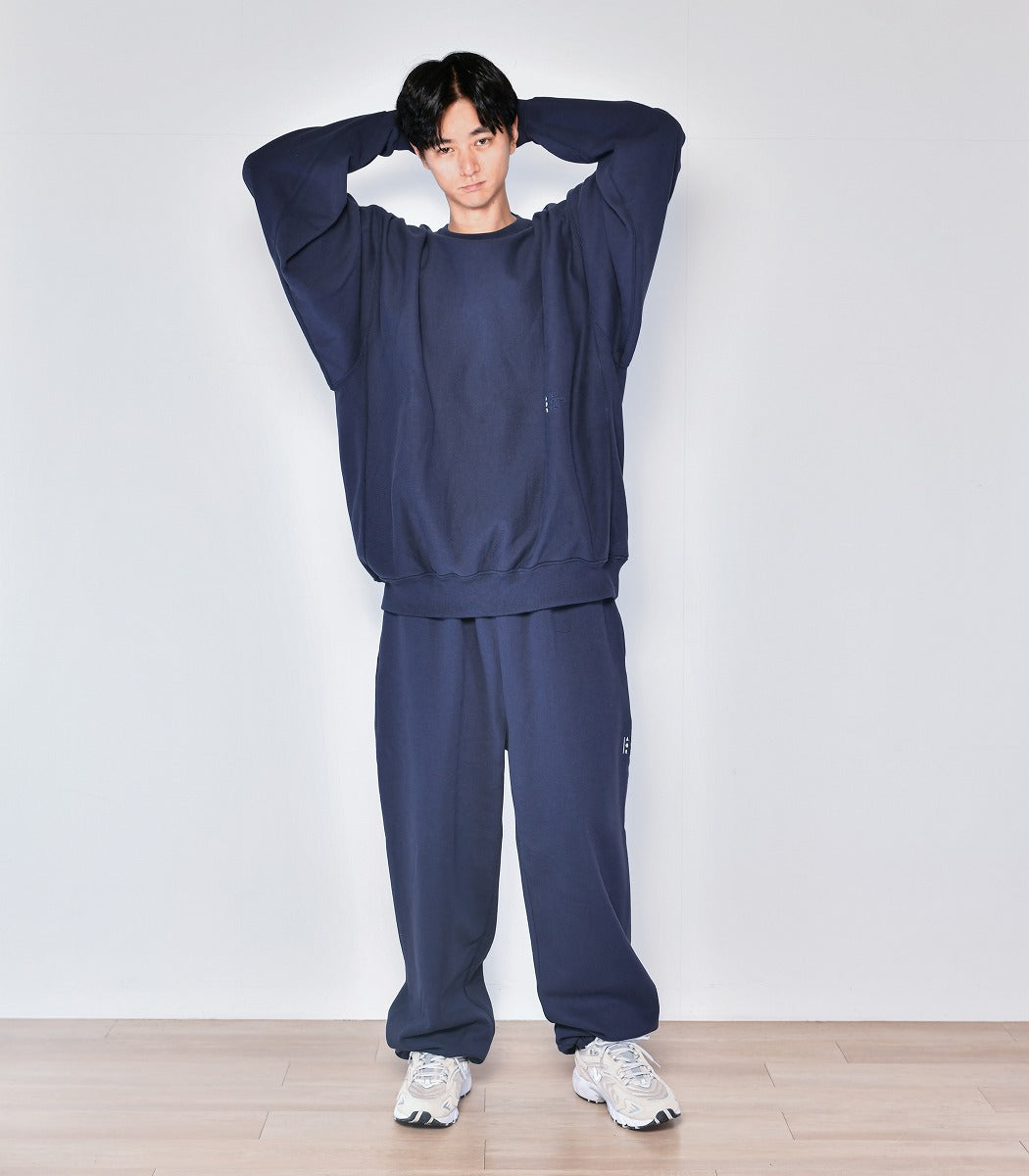 画像をギャラリービューアに読み込む, Heavy Weight Crew Neck Sweatshirt Navy
